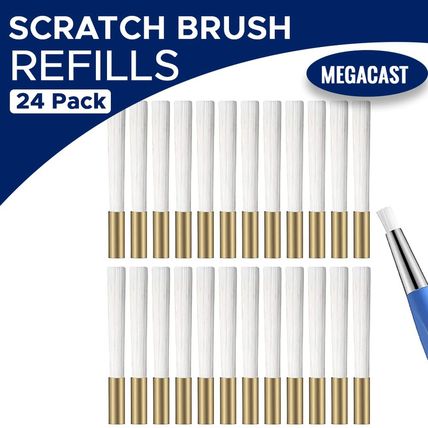 Scratch Brush Refills, Fiberglass Metal Finishing Polishing Sanding Tool