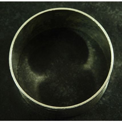 Vintage Solid Sterling Silver Napkin Ring 1971 By J Gloster Ltd 'Sr John'