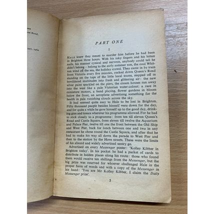 1960 GRAHAM GREENE "BRIGHTON ROCK" FICTION PENGUIN PAPERBACK BOOK (P2)