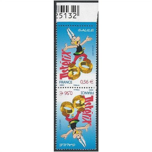 France Mi 4792 Kdr: 50th Anniv. of the Comic Character 'Asterix,' tete-beche.