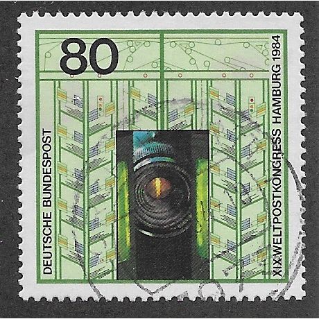 GER 1984 80pf U.P.U CONGRESS' (EX M/S) FINE USED (EBID61-525)