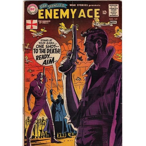 STAR SPANGLED WAR STORIES ' ENEMY ACE ' # 141
