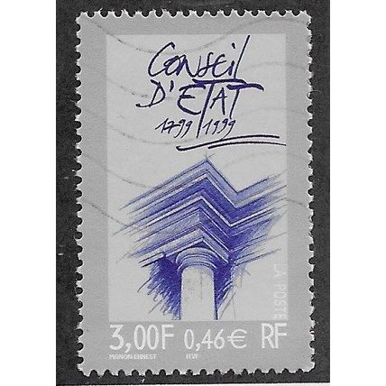 FRA 1999 3.00F 'STATES COUNCIL' FINE USED (EBID66-998)