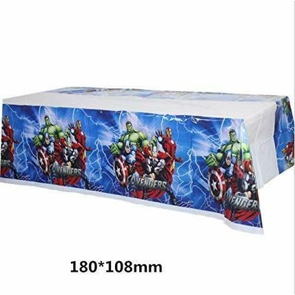 Marvel Plastic Disposable Table Cloth Disney Birthday Party Decoration Supplies