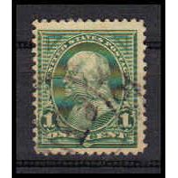 Used 279 1c Benjamin Franklin Barely Clears RA1473