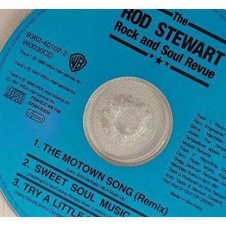 Rod Stewart - Rock And Soul Revue - 3 Track CD 1991 - Motown - The Temptations