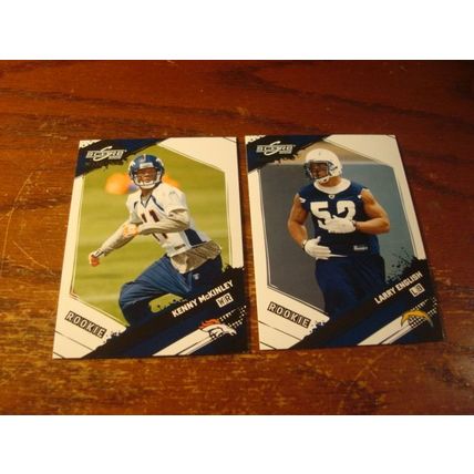 2009 Score Inscriptions, 9-Rc Cards, All #'d to 999, TATE/BUTLER, ++
