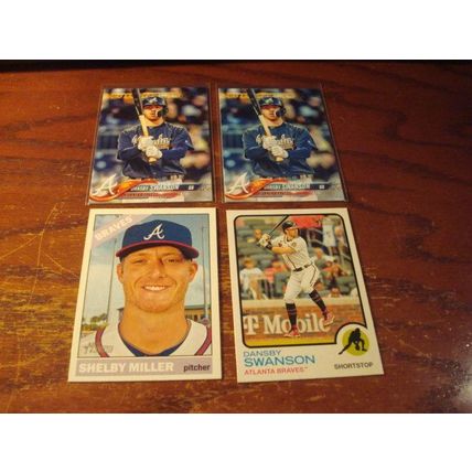 2020-2022, 24-Baseball Cards, BRAVES, w/rc's, Stars, Inserts, Freeman/Contre, ++