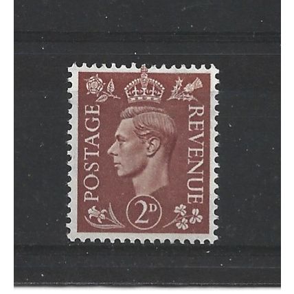 GB.SG506 2d Pale Red-Brown.Mounted Mint.Jul25a