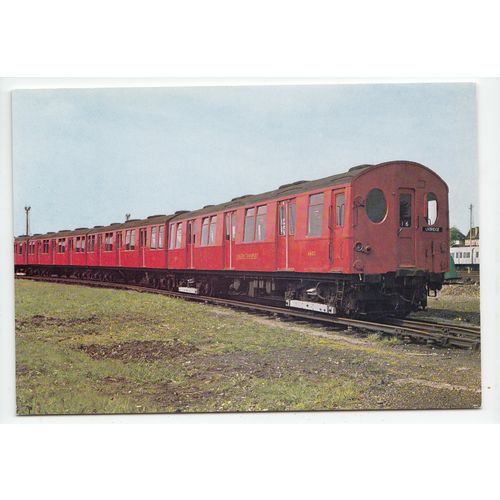 London Underground Tube F Stock Train Postcard 1074