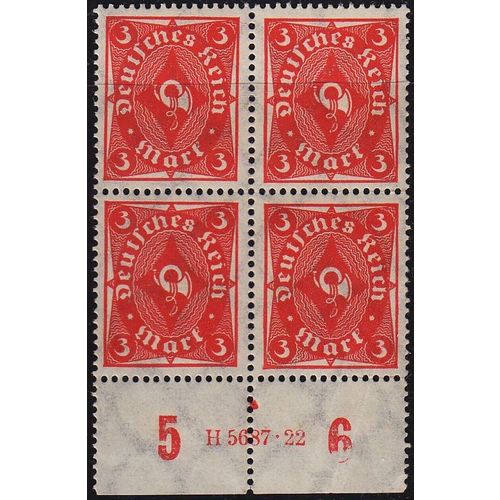 GERMANY REICH [1922] MiNr 0225 HAN ( **/mnh ) [01] H 5687 22