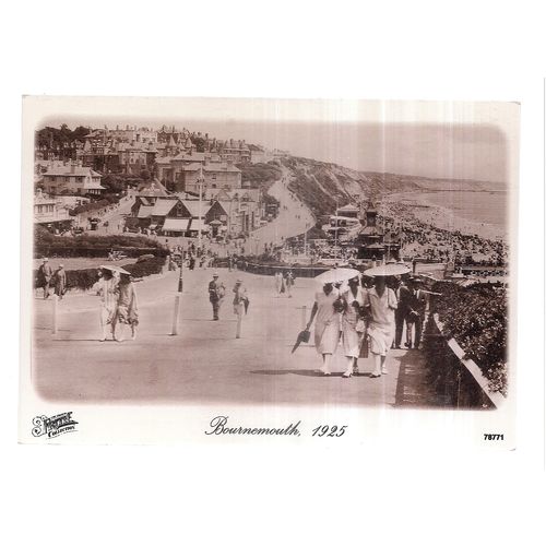 BOURNEMOUTH, 1925, DORSET .unused reproduction postcard by Frith =