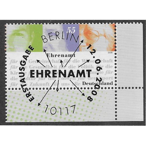 GER 2008 55c 'COMMUNITY SERVICE' FINE USED (EBID65-762)