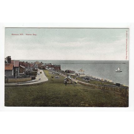 Beacon Hill Herne Bay Postcard Kent Ridout Series