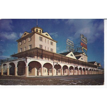 Motel Auberge du Blvd Laurier Quebec Canada Postcard posted 1959 VGC