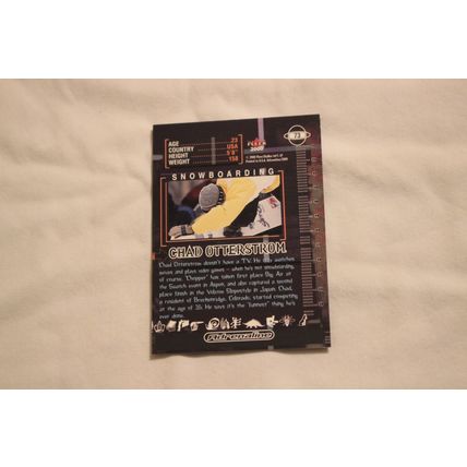 Chad Otterstrom 2000 Fleer Adrenaline 2000 GOLD NO. 73
