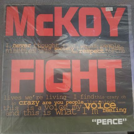 McKoy – Fight (12TUM1) 1993 (12" Single)