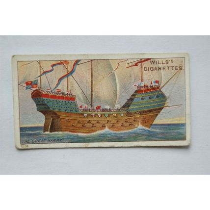 1911 Wills Celebrated Ships No. 22 The Great Harry
