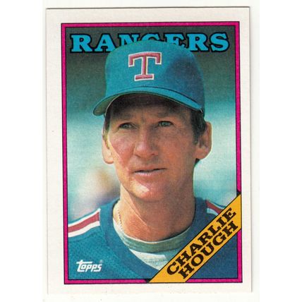 1988 Topps baseball card 680 Charlie Hough