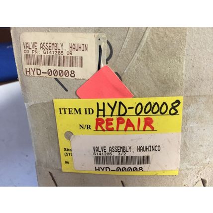 HAUHINCO 6141285 HYDRAULIC VALVE 945.00,HFA,320,945,6141285,945 00,hyd-00008 ,TA