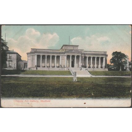 Mappin Art Gallery, Sheffield, Yorkshire, 1905 - Misch & Stock Postcard