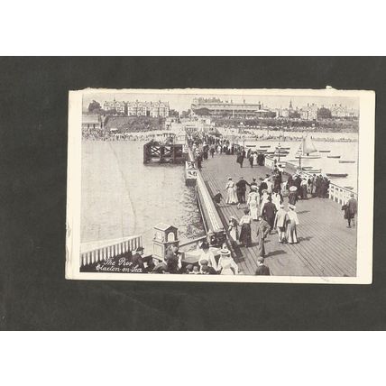 Postcard Essex Clacton on Sea The Pier Smart novels series