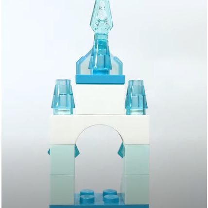 NEW Disney Lego Frozen Elsa Micro Doll Figure and Snowgie Seesaw & Elsa's Castle