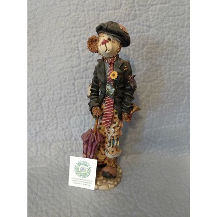 BOYDS BEAR HONKER T FLATFOOT SEND IN THE CLOWNS FOLKSTONE COLLECTION FIGURINE