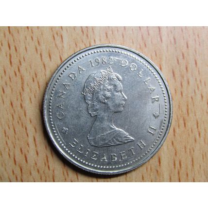 Canada 1982 $1 Dollar Coin