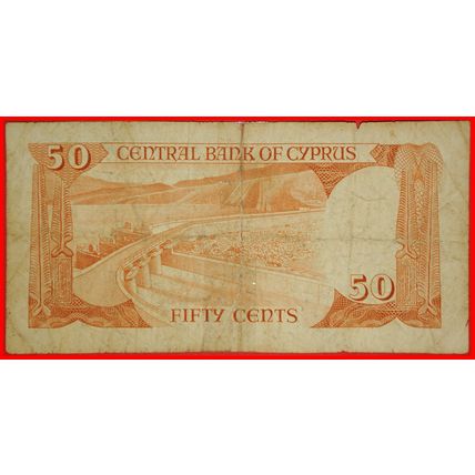Ⰶ 2 SOLD GREAT BRITAIN (1983-1989): CYPRUS ★ 50 CENTS 1984 ★LOW START★NO RESERV