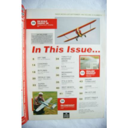 1994 Radio Modeller Magazine - September + plan