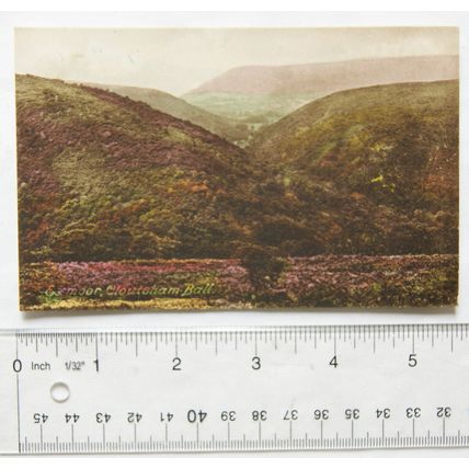 vintage postcard Exmoor, Cloutsham Ball