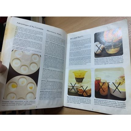 RARE* VINTAGE "SANYO MICROWAVE OVEN COOK BOOK" RECIPES PAPERBACK BOOK (LL)
