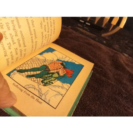 Big Little Book Aquaman Scourge Of The Sea By Paul S Newman VG/FN 5.0 Shape 1968