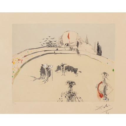 Salvador Dalí Tauromachie surréaliste 1966-67 Picture 6 Poster Canvas Movie Film