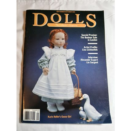 DOLLS: The Collector's Magazine September/October 1989 good