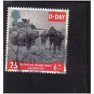 1994 GB D-DAY 25P F/U SG1828