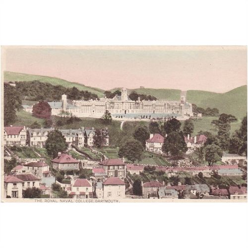 The Royal Naval Collage Dartmouth Devon Postcard (DEV7014)