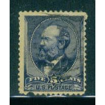 Used 216 5c James Garfield Barely Clears M01807