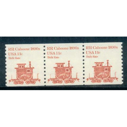 1905 11c Railroad Caboose Fine MNH Dry Gum PNC 1/3 W0174