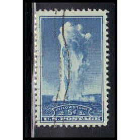 Used 744 5c Yellowstone National Park Fine RA2302