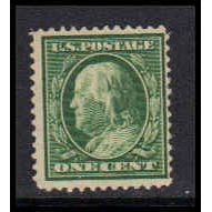 374 1c Benjamin Franklin Barely Clears MNG K4423