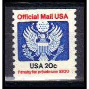 O135 20c Eagle Fine MNH KA2013