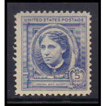 862 5c Louisa Alcott Fine MNH KA2387