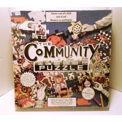 1998 Bigwood Community 48 Piece Puzzle Never Used Fun Project for Kids