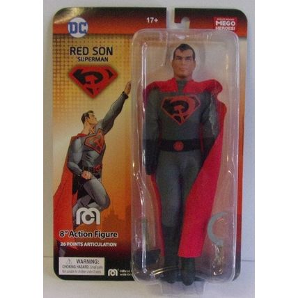 MEGO 8 inch RED SUN SUPERMAN figure (2021)