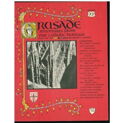CRUSADE The Illustrated Catholic Encyclopedia 10 Volume Set 1957 FREE Shipping