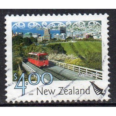New Zealand 2009 Scenic Definitives - Wellington $4.00 Used