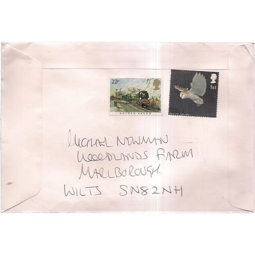 STOWMARKET CARNIVAL SILVER JUBILEE Suffolk. Posted envelope 1985 with stamp =