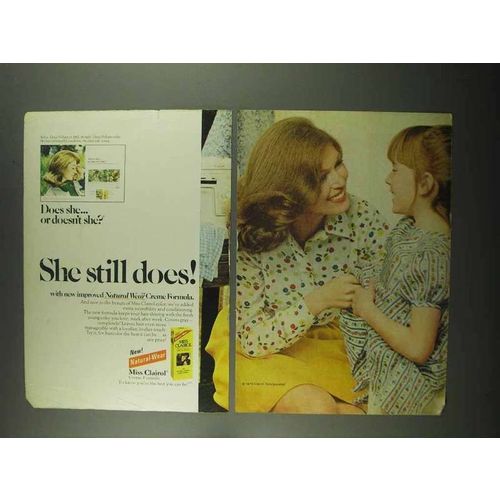 1974 Miss Clairol Haircolor Ad - She Still Does
